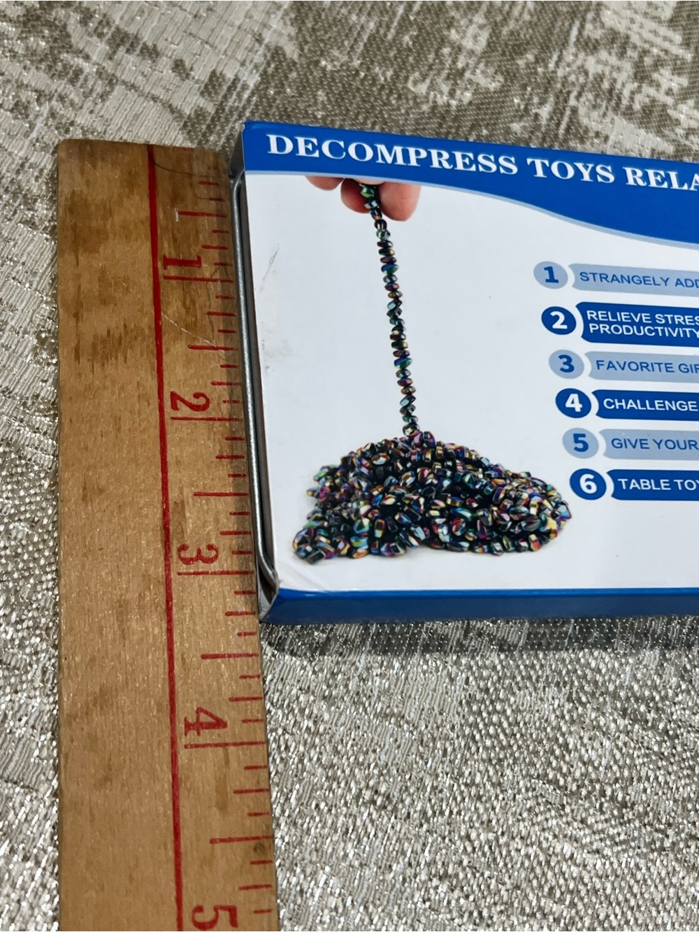 Decompress Toys Relaxing Fidget Beads - Multicolor